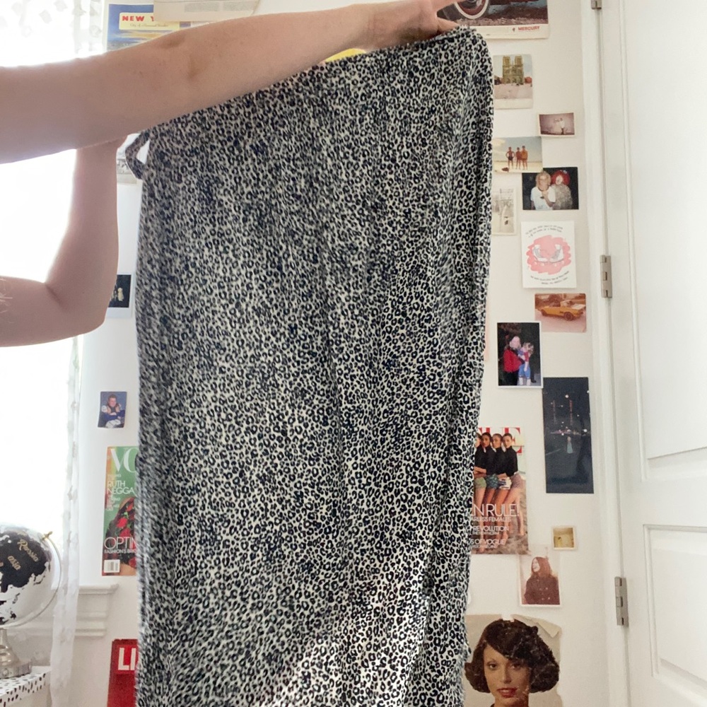 AMERICAN EAGLE Cheetah Crossover Midi Skirt🌚 - Picture 3 of 4